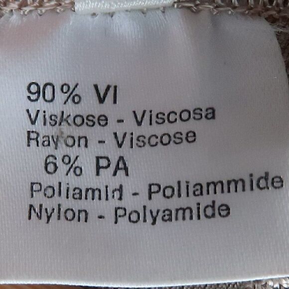 AZZEDINE ALAIA ICONIC VINTAGE SEMI SHEER CROCHET KNIT NEUTRAL DRESS SIZE SMALL - Picture 4 of 11